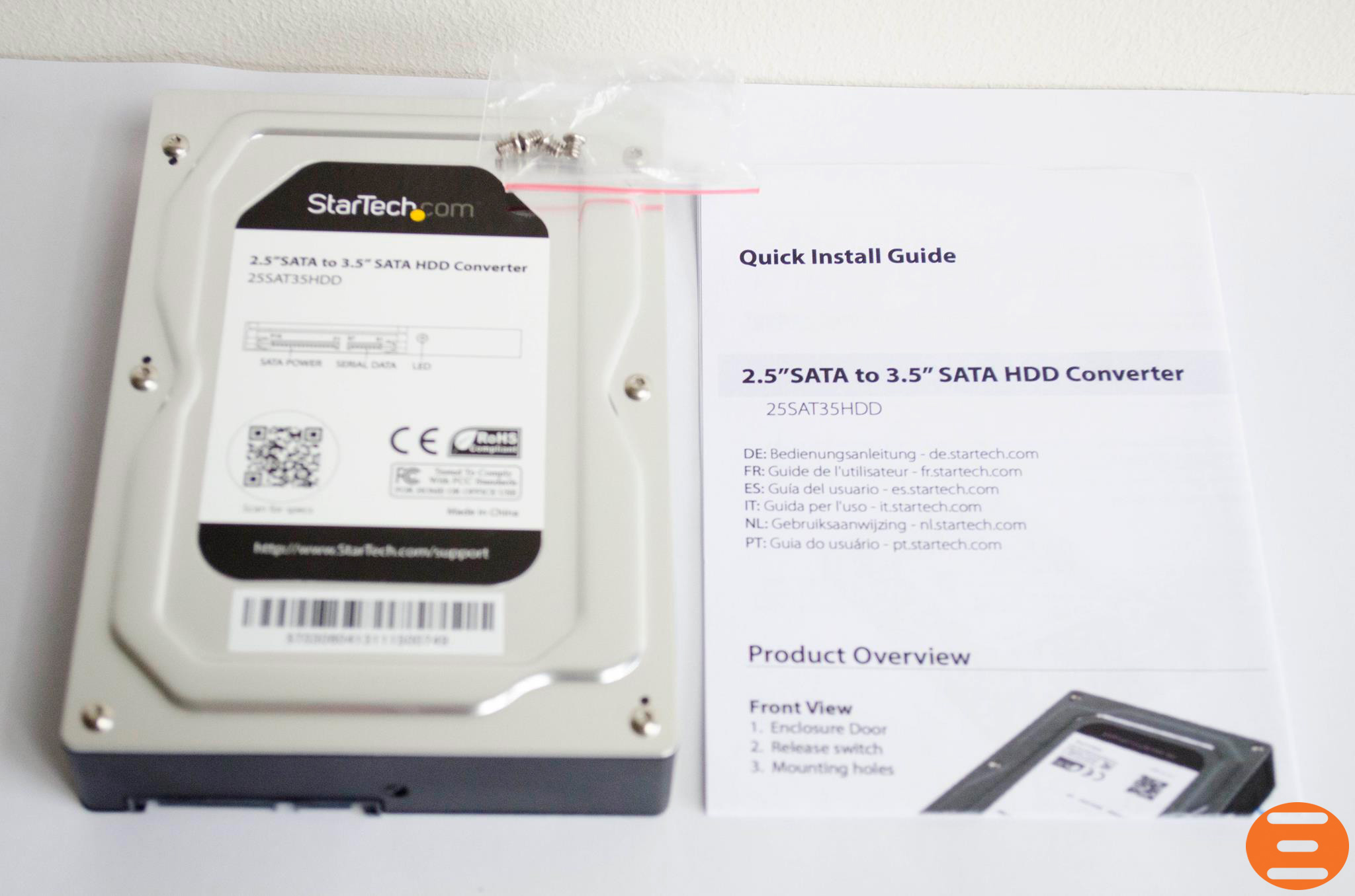 StarTech 3.5 USB 3.0 SATA III External Hard Drive S3510BMU33