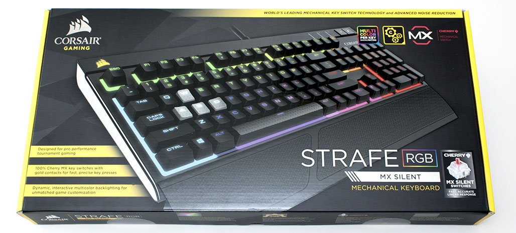 Corsair STRAFE Silent Mechanical Keyboard Review |