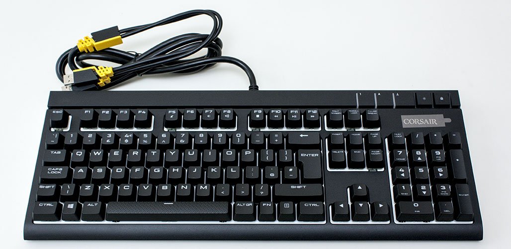 Corsair STRAFE Silent Mechanical Keyboard Review |