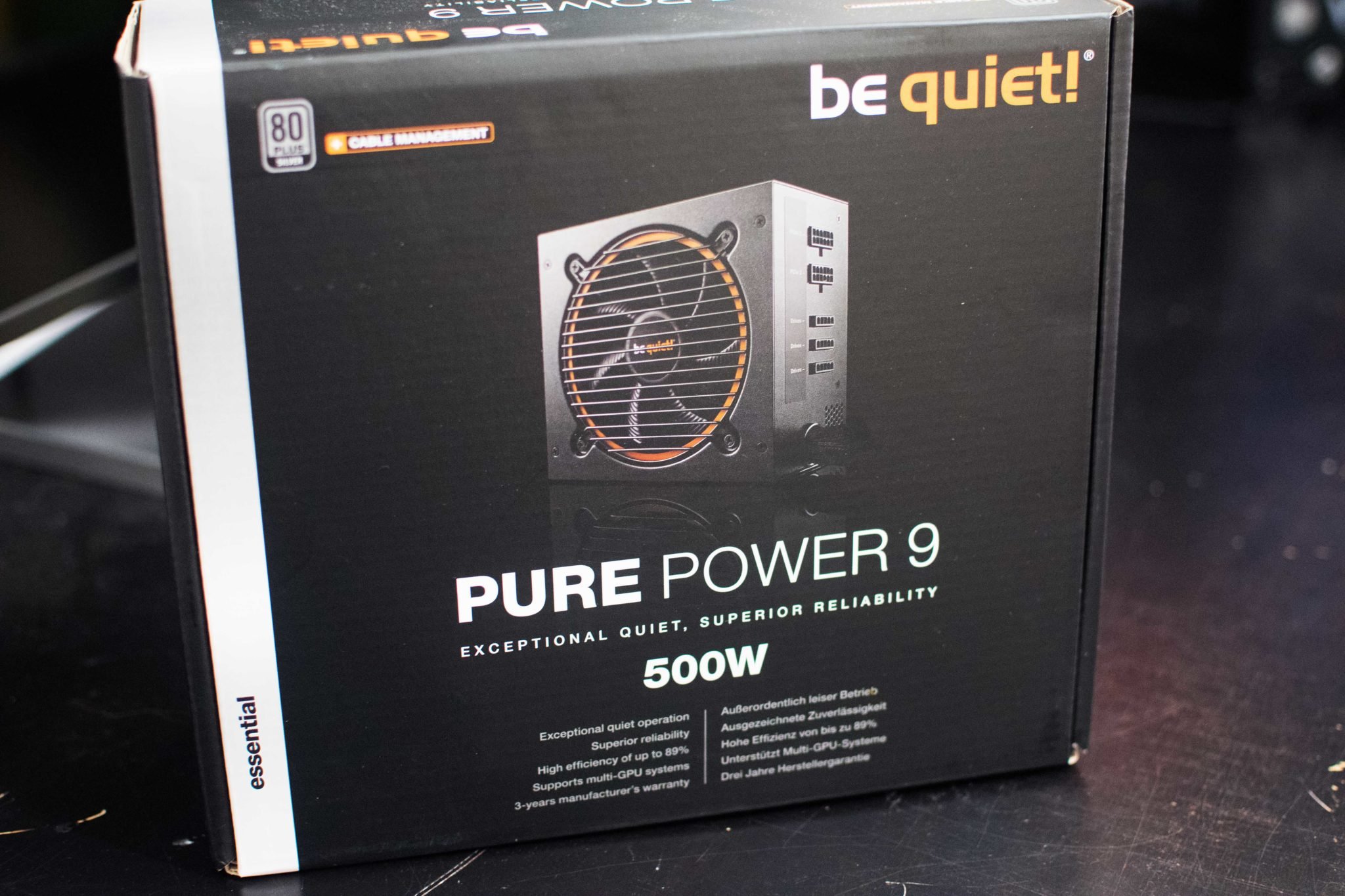 be quiet! Pure Power 9 500w PSU 