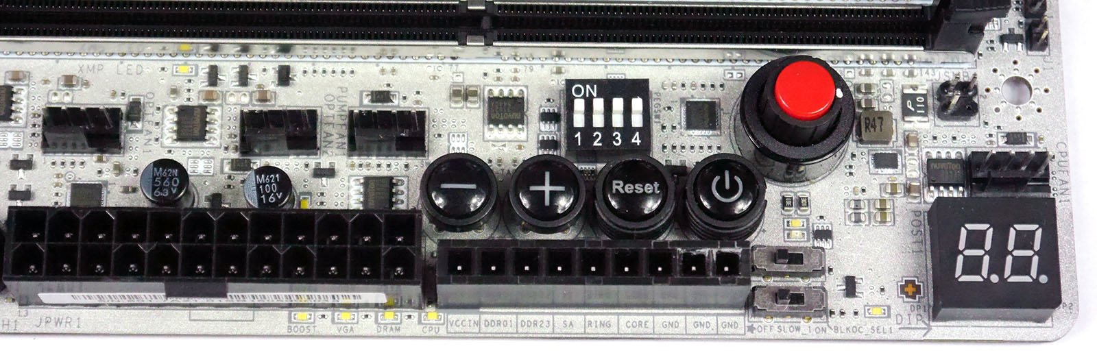 MSI X99A XPOWER Titanium - OC Panel