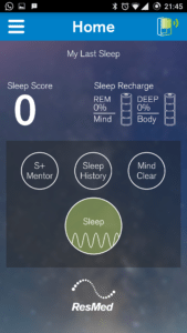 ResMed S+ Sleep Tracker App 4
