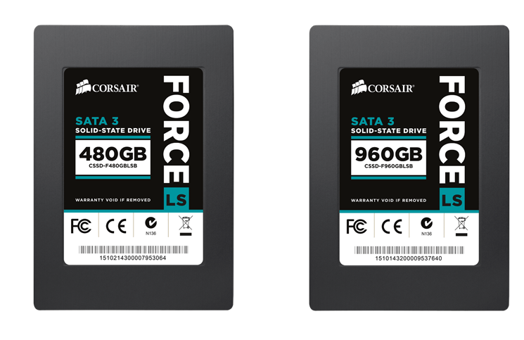 480GB and 960GB Models Coming to Corsair Force Series LS SSD Line 