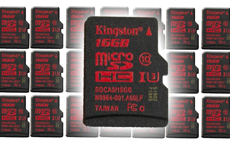 Kingston 16GB Micro SDHC UHS-I U3 Review 16