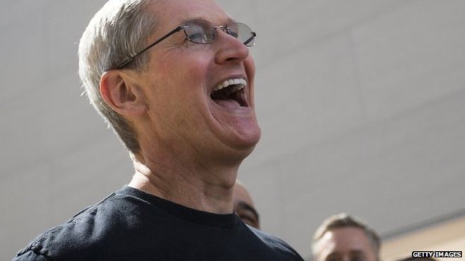 Apple boss Tim Cook hits out at Facebook and Google 