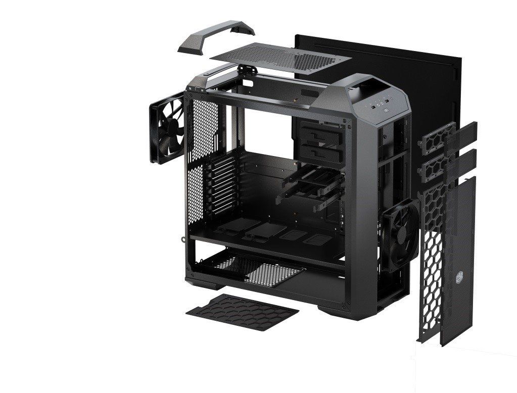Cooler Master Launches MasterCase - World’s First Mid-Sized Modular Tower with Exterior Expandability 1