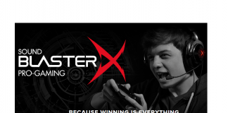 Announcing Sound BlasterX®: An All New Line of  Superior Professional Gaming Audio Gear 4