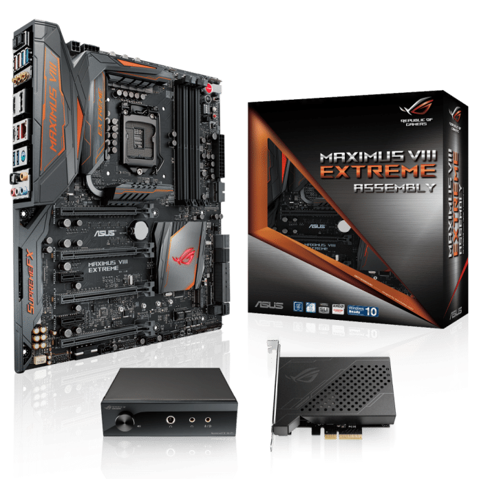ASUS ROG Announces Maximus VIII Extreme/Assembly And 980Ti Matrix 4