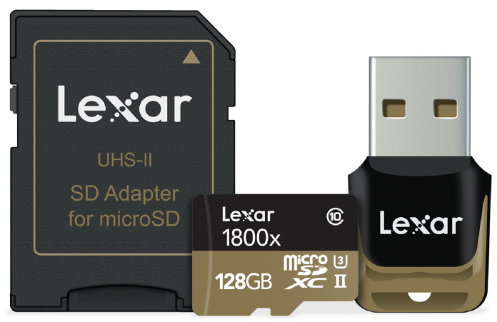 Lexar Announces New Professional 1800x microSD UHS-II Cards 2