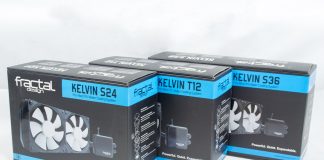 Fractal Design Kelvin T12, S24 and S36 Cooler Review 17