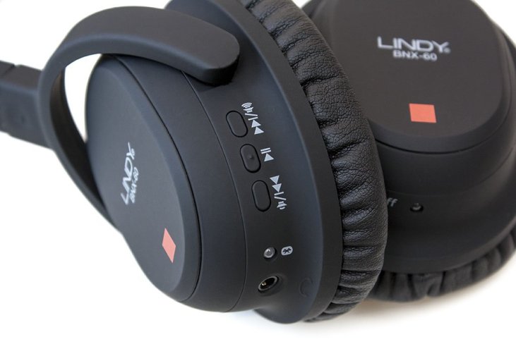 lindy bnx-60 wireless headphones left ear cup