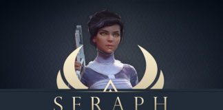 Seraph: A skill-based, acrobatic shooter... without aiming! 
