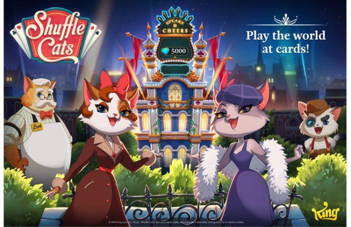 King Launches First Live Multiplayer Card Game: Shuffle Cats 3