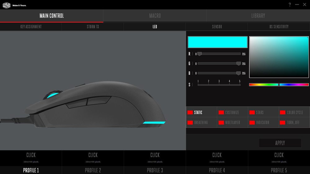 Cooler Master Mastermouse S Software 3