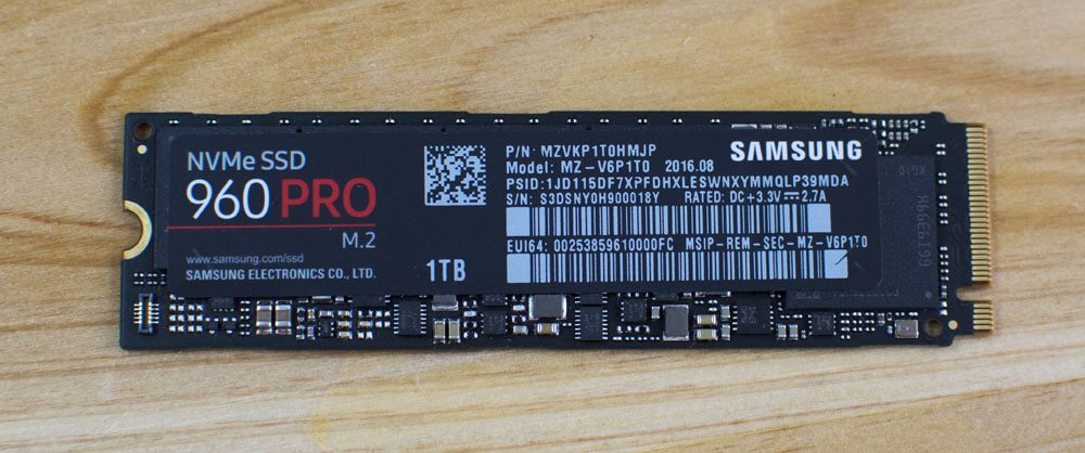 Samsung 960 PRO M.2 1TB SSD