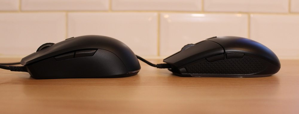 mouse button comparison
