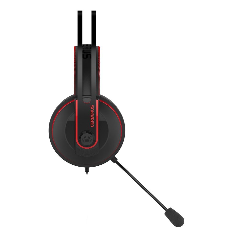 Cerberus V2 gaming headset_red_side