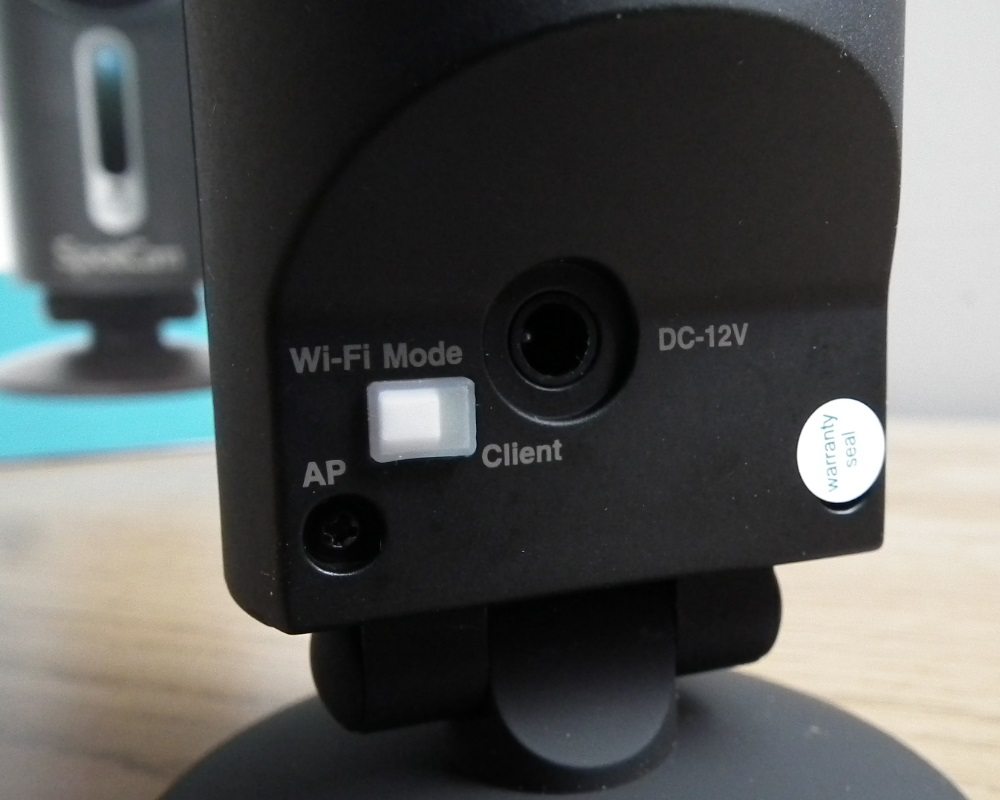 SpotCam Sense Pro Camera Rear