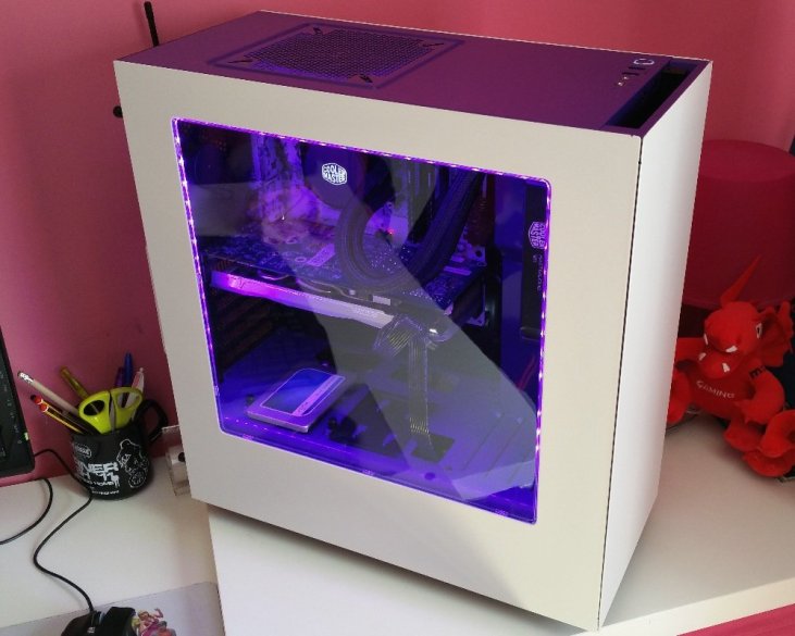 NZXT S340 White Final