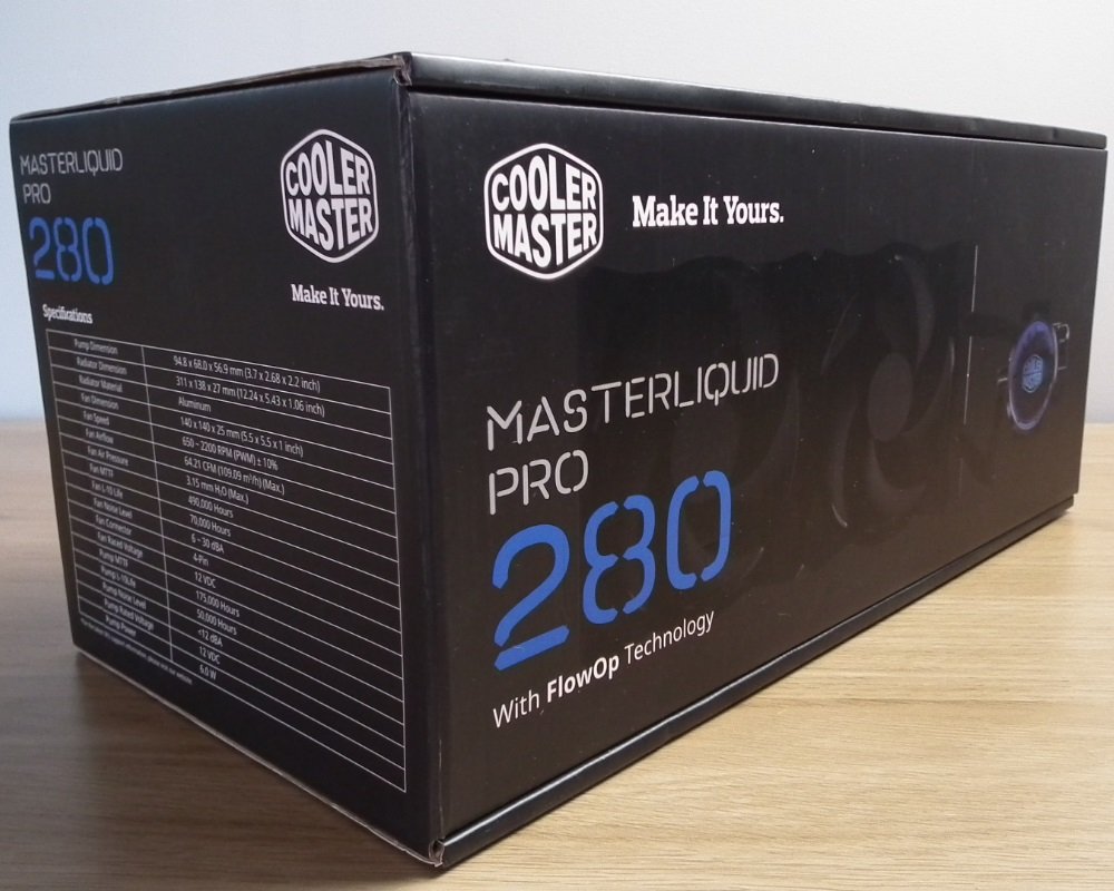 cooler master masterliquid pro 280 box