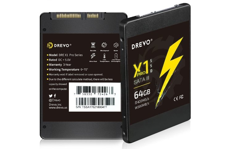 Drevo X1 Pro 64GB SSD Review