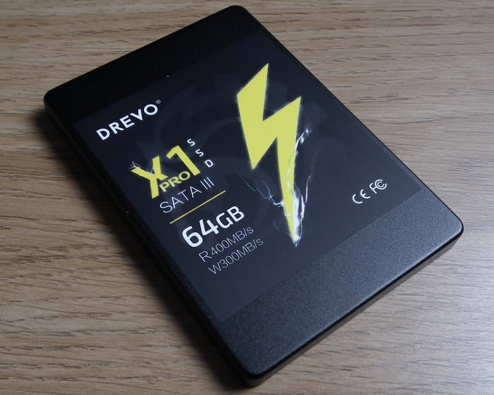 Drevo X1 Pro 64GB label