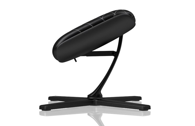 noblechairs Foot Rest PU Black White 0008