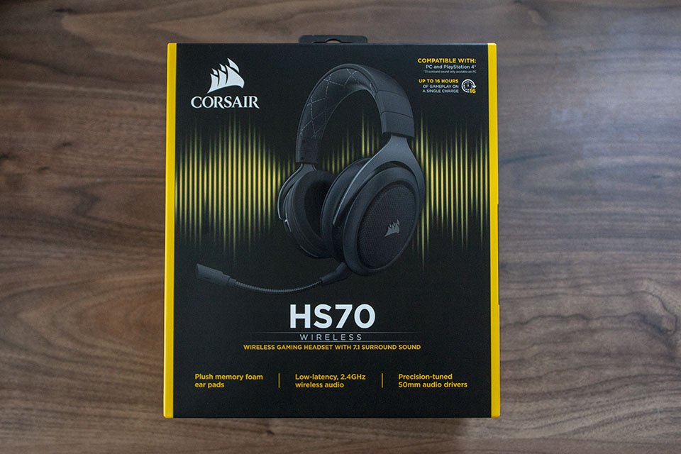 Corsair HS70 Wireless Gaming Headset Review | Play3r