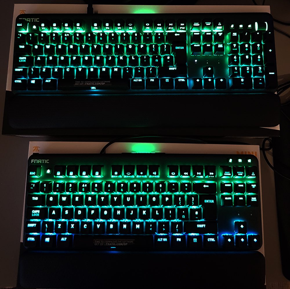 Fnatic Streak and miniStreak RGB Mechanical Keyboard (8)