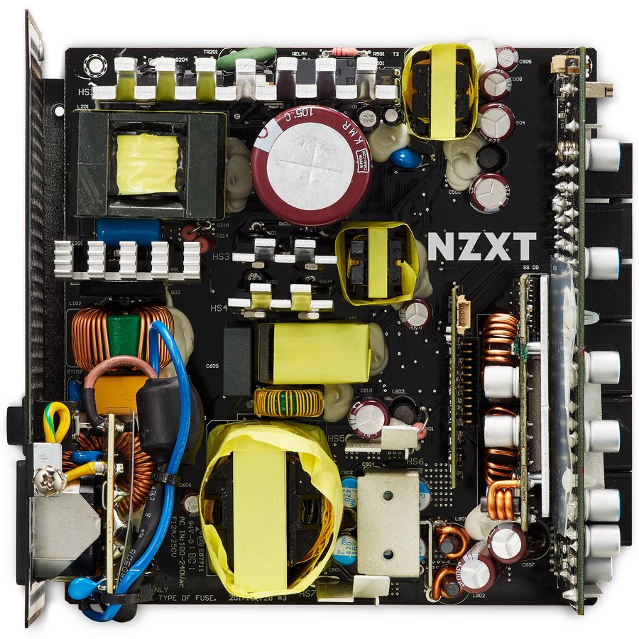 NZXT E850 850W Power Supply Internal Image
