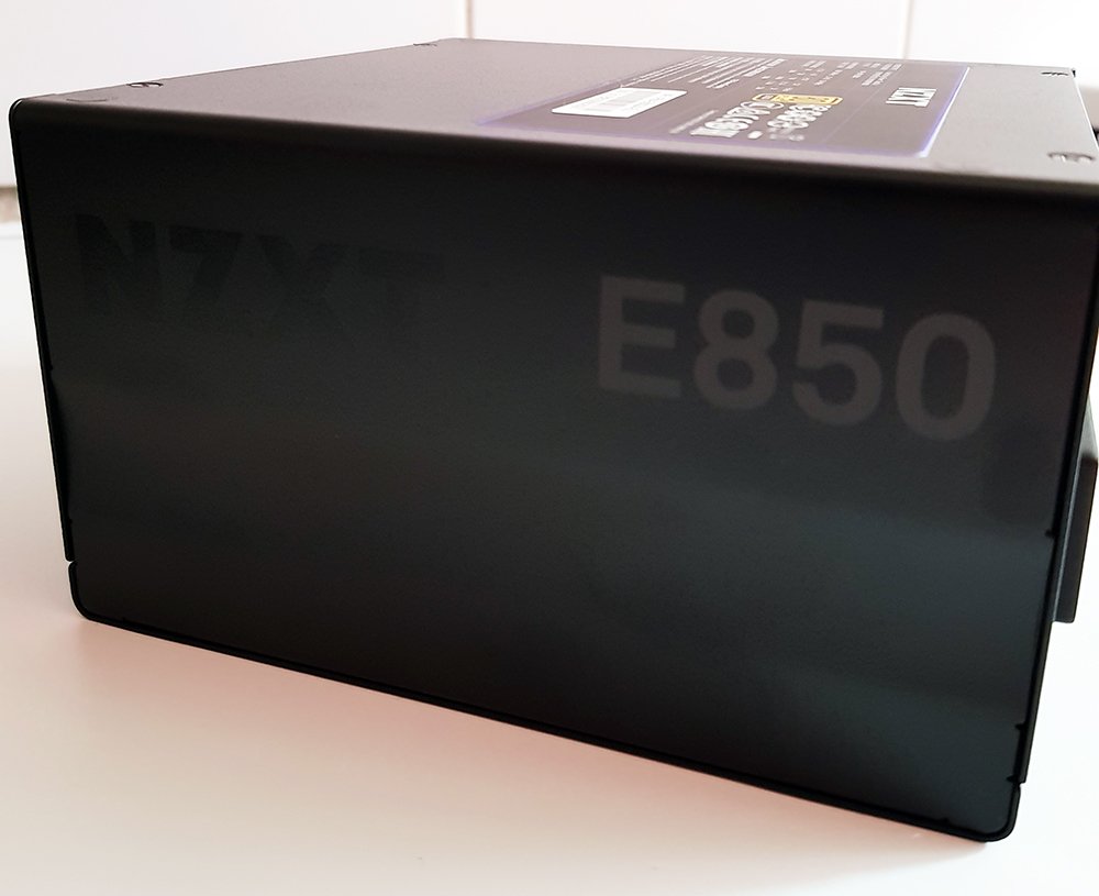NZXT E850 850W Power Supply Side 1
