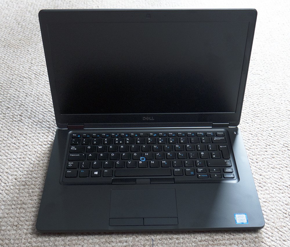 Dell Latitude 5491 Notebook Top View