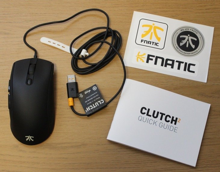 Fnatic Clutch 2 box contents