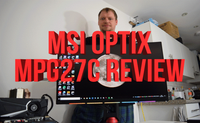 MSI Optix MPG27C Curved Gaming Monitor Review
