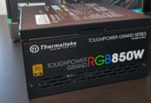 Thermaltake Toughpower Grand RGB 850 watt Power Supply Review Featured Image