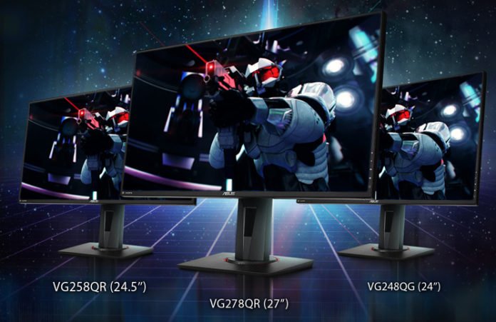 ASUS Announces Three New NVIDIA G-SYNC Compatible Gaming Monitors Feature