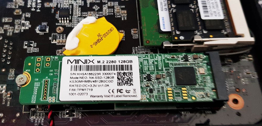 Minix M.2 SSD 128GB