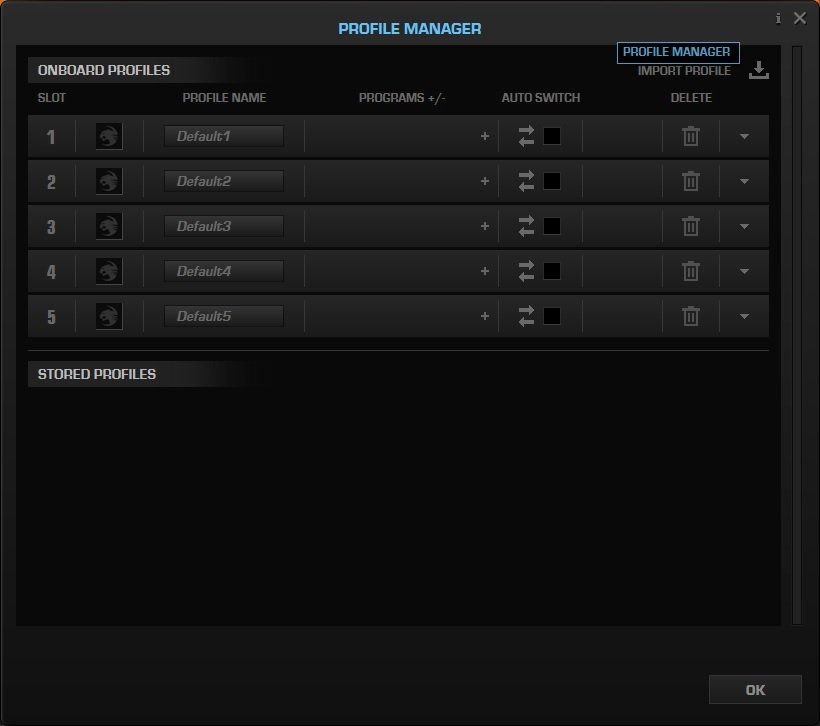 roccat swarm profile manager