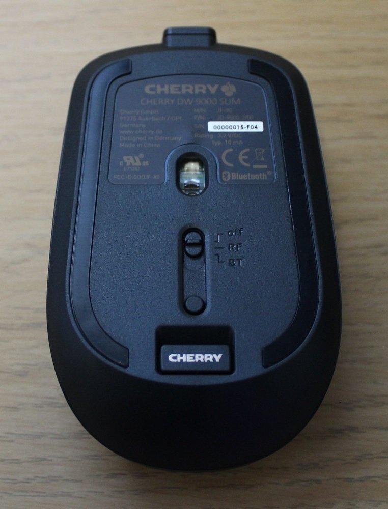 Cherry DW9000 Slim mouse bottom