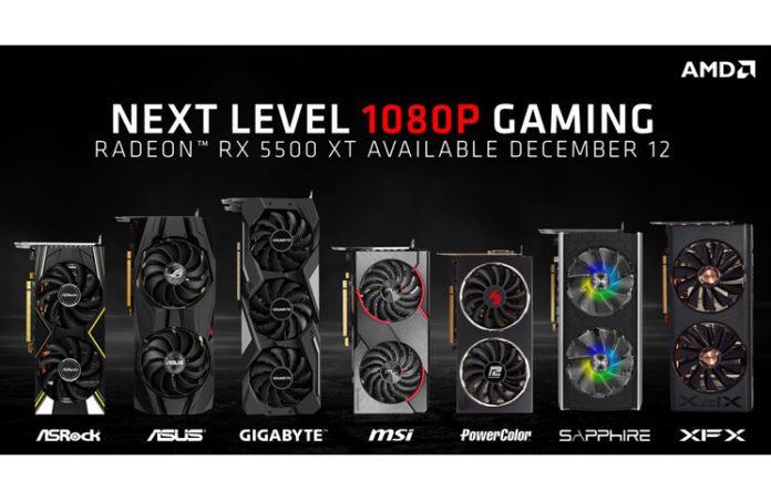 AMD Radeon RX 5500 XT Group Feature