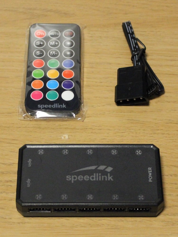 Speedlink MYX LED Fan control parts