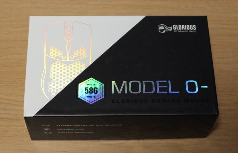 glorious pc gaming mouse model 0 box top
