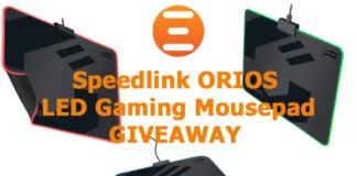 SPEEDLINK ORIOS LED Mousepad Giveaway