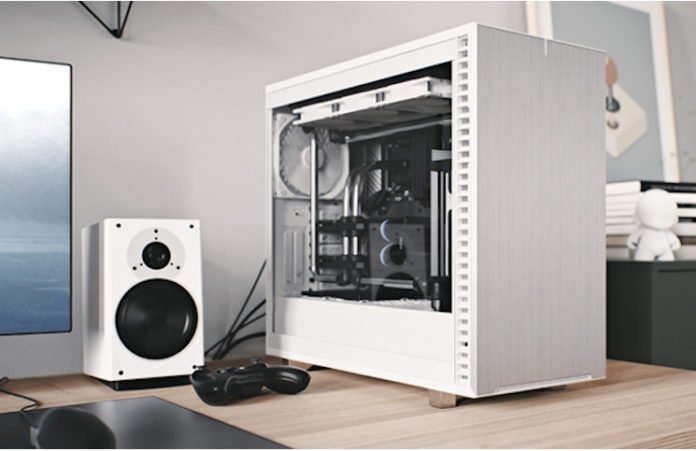 An example watercooled build in a Fractal Design Define 7