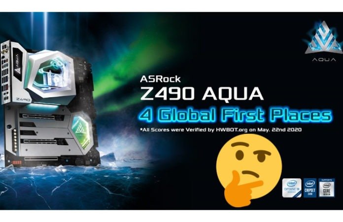 thinking face thinks asrock marketing claiming 4 GFPs on the aqua is a lie