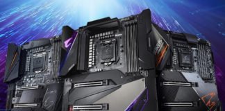 Three flagship Z490 boards for comet lake under the GIGABYTE AORUS banner