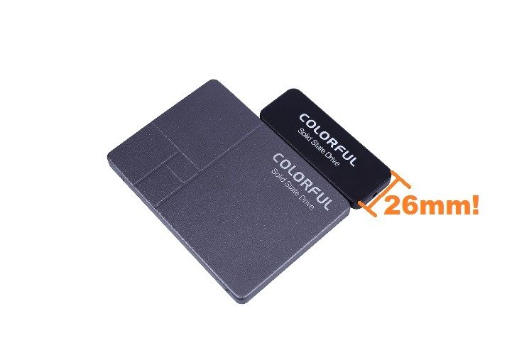 COLORFUL SL500 Mini Launches: World’s Smallest SATA SSD