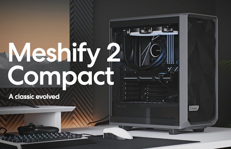 Fractal Design releases Meshify 2 Compact: The Sequel