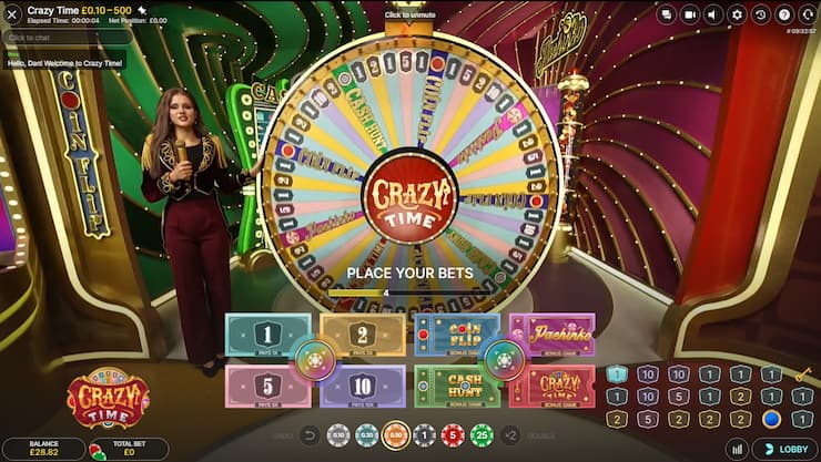 Live Crazy Time Game