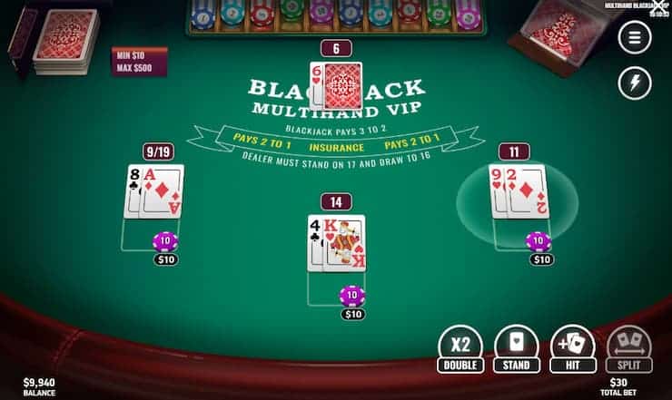 Online Blackjack Game